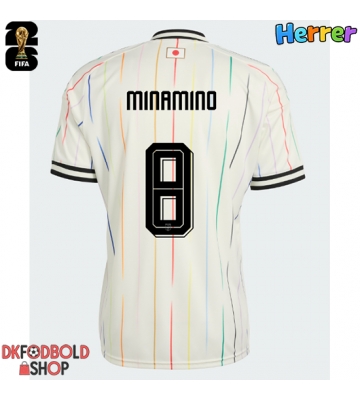 Japan Takumi Minamino #8 Udebanetrøje VM 2026 Kort ærmer